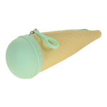 Пенал силиконовый, мороженое21см, 6цветов микс