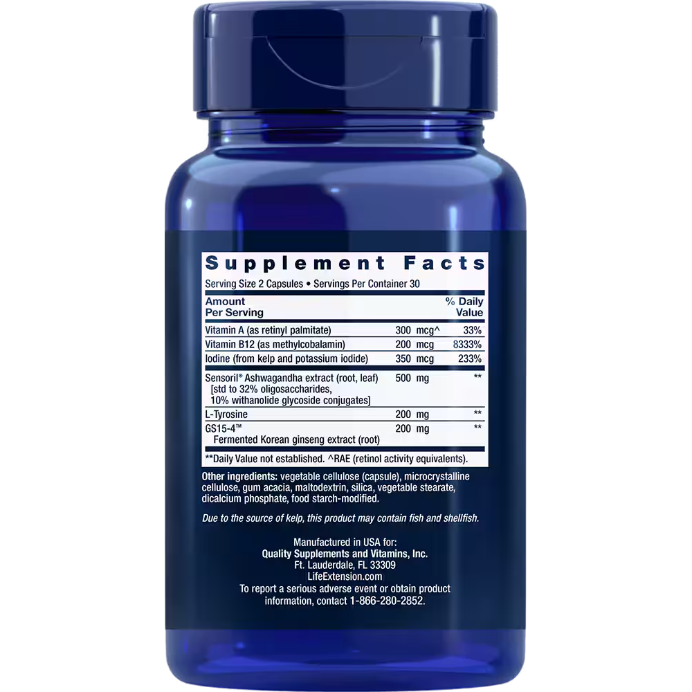 Thyroid Support Complex 60 капсул Life Extension