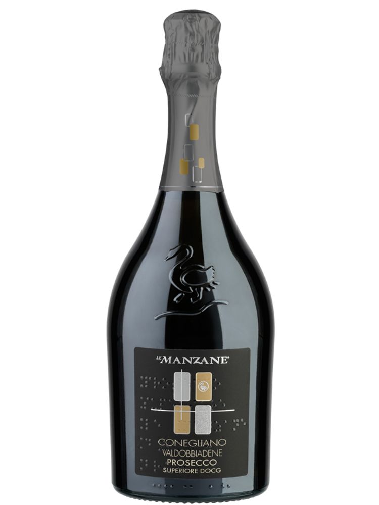 Le Manzane Springo Blue Millesimato, DOCG Conegliano Prosecco Superiore Rive di Formeniga