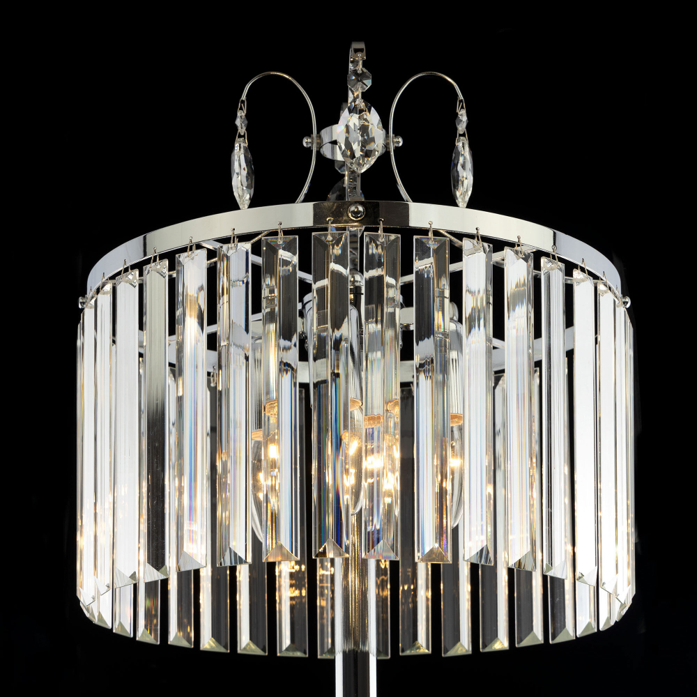 Citilux Инга CL335941 Торшер хрустальный Хром