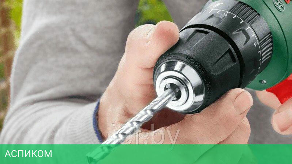 Дрель-шуруповерт Bosch Easydrill 18V-40 2 АКБ ЗУ кейс (06039D8002)