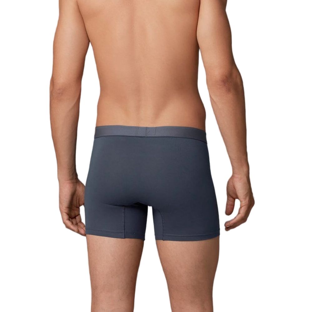 Набор мужских трусов боксеров 3в1 (черные, антрацитовые, темно-синие) Doreanse 1742