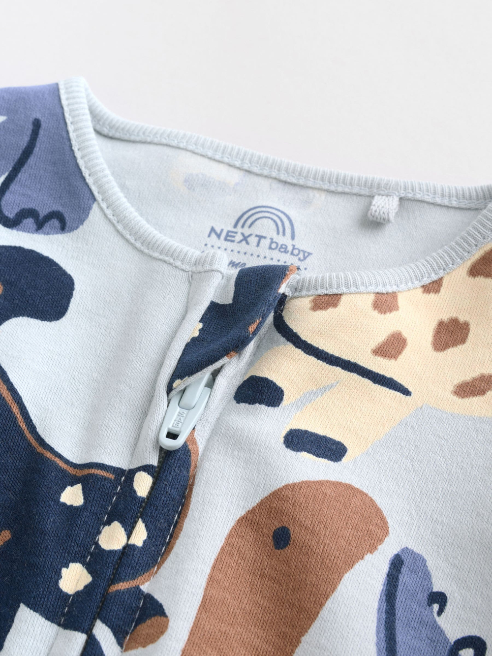 Комбинезон / Cлип для малышей Next F35-918, 4 шт., Молочный, Синий