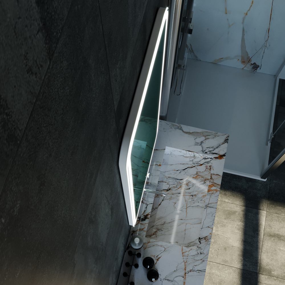 Зеркало MIXLINE "Мальта" 600*1200 (ШВ) бесконтактный сенсор,светодиодная подсветка, гор/верт крепеж