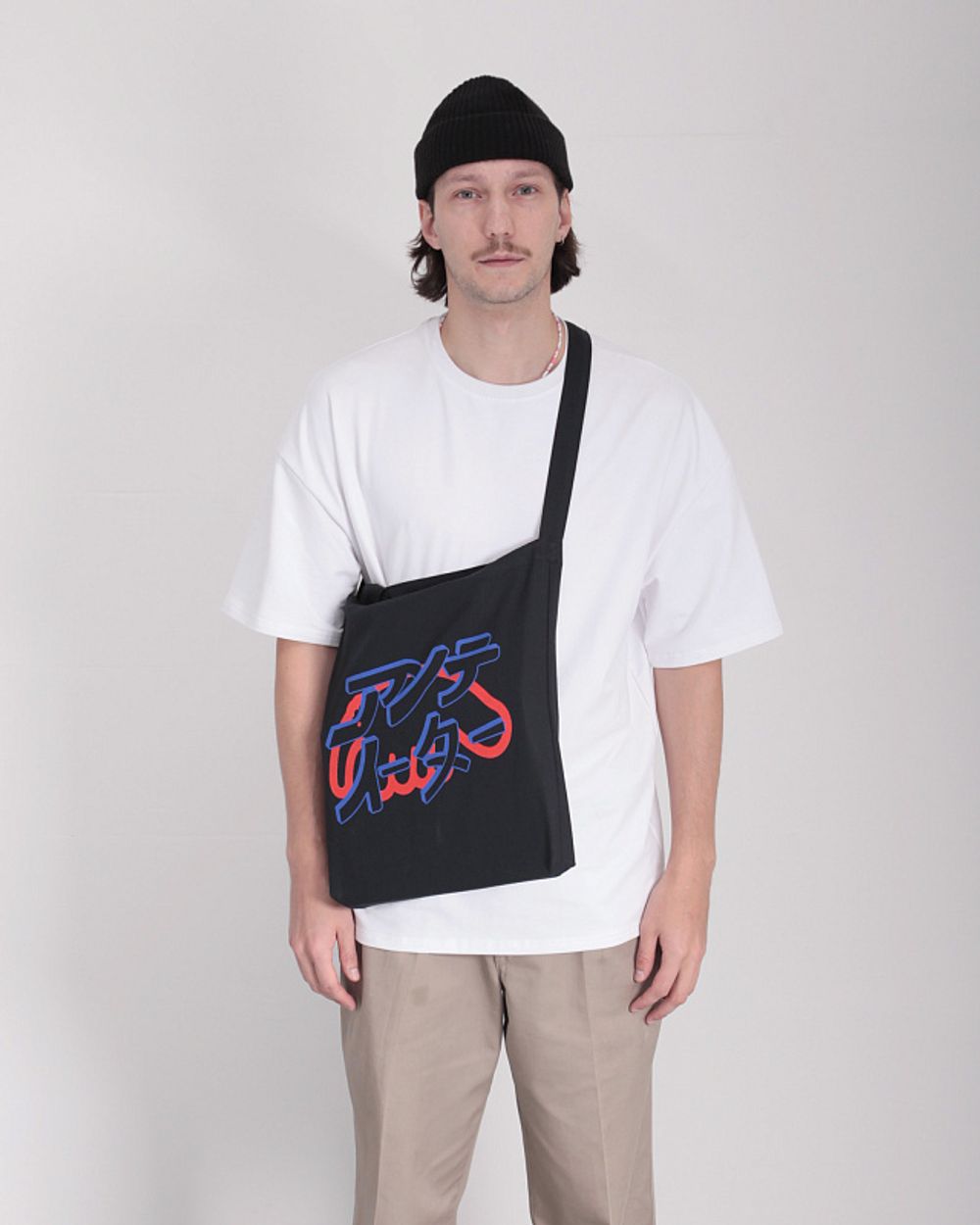 Шоппер Anteater Shopperbag Black Red Logo