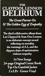 The Claypool Lennon Delirium / The Great Parrot-Ox And The Golden Egg Of Empathy (Coloured Vinyl)(2LP)