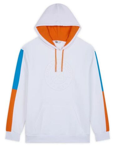 Мужская теннисная кофта Roland Garros Pop Energy Sweatshirt - белый