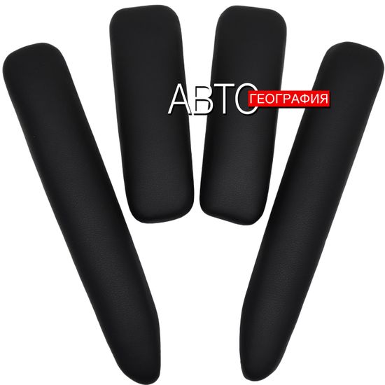 Мягкие накладки на ручки дверей Lada Largus (2012-наст. время) из экокожи