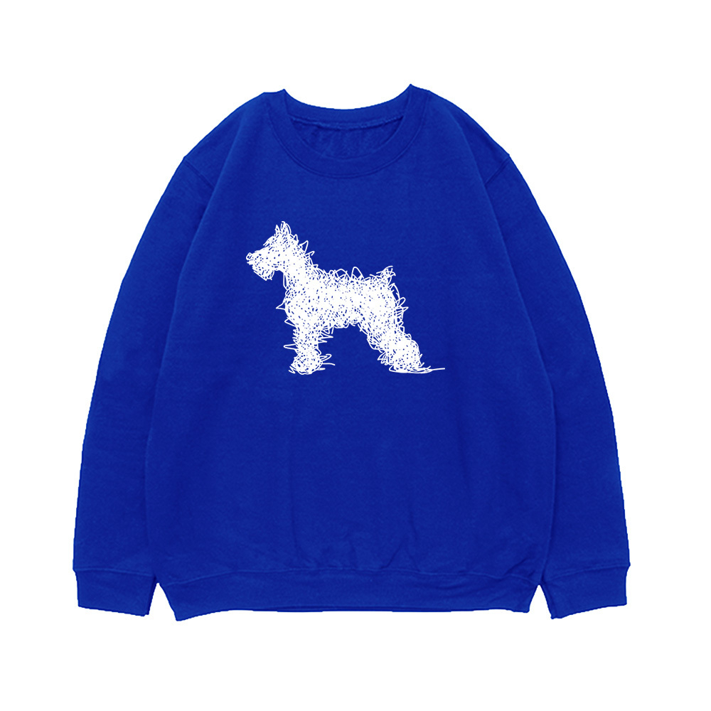 Свитшот "Шнауцер - штрихи"