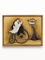 Картина настенная в багетной раме "Повар" 42*32 см