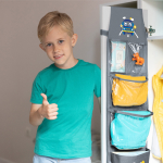 Кармашки в садик 83х24 Машинка