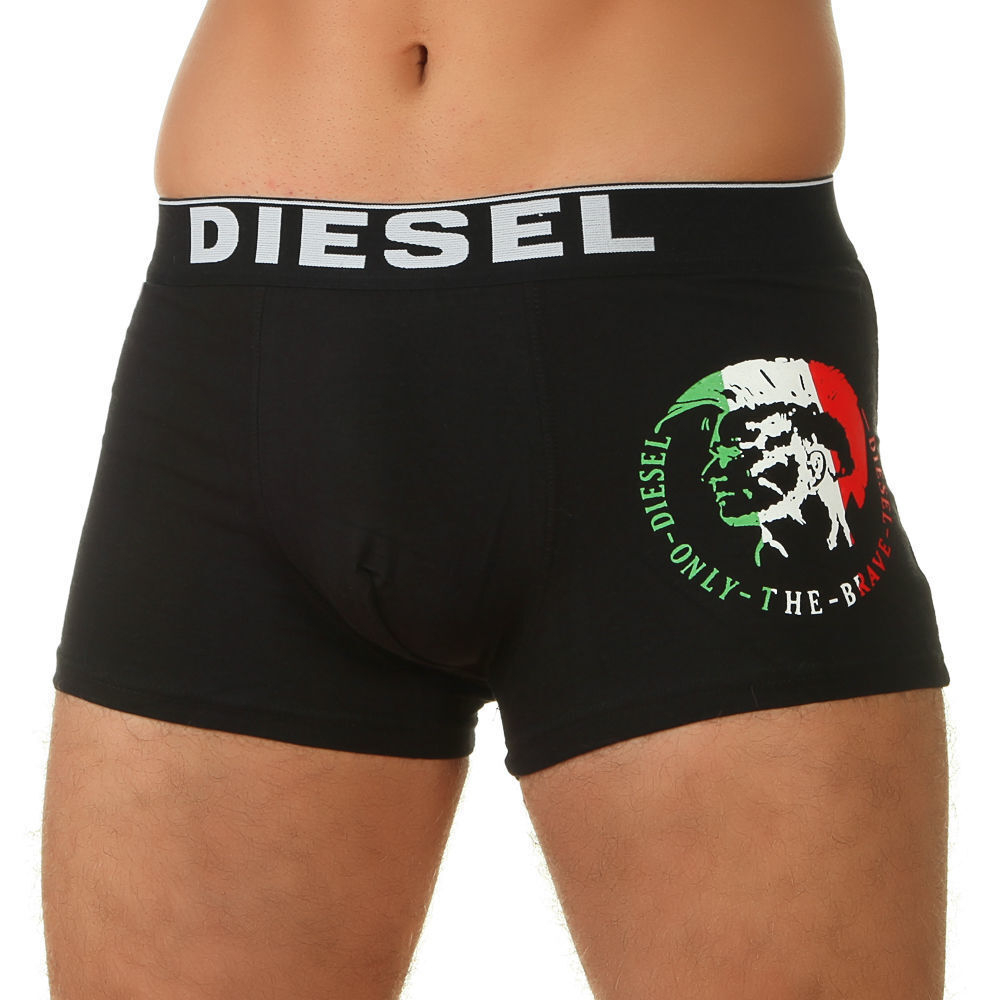 Мужские трусы боксеры черные Diesel