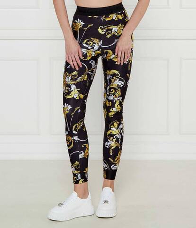 Леггинсы FOUSEUX Versace Jeans Couture - черный(78HAC101JS470)