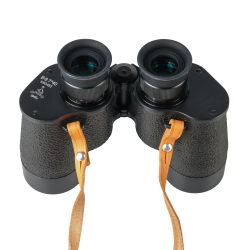 Бинокль Б-8 7x40 с кожаными ремнями, вид сверху