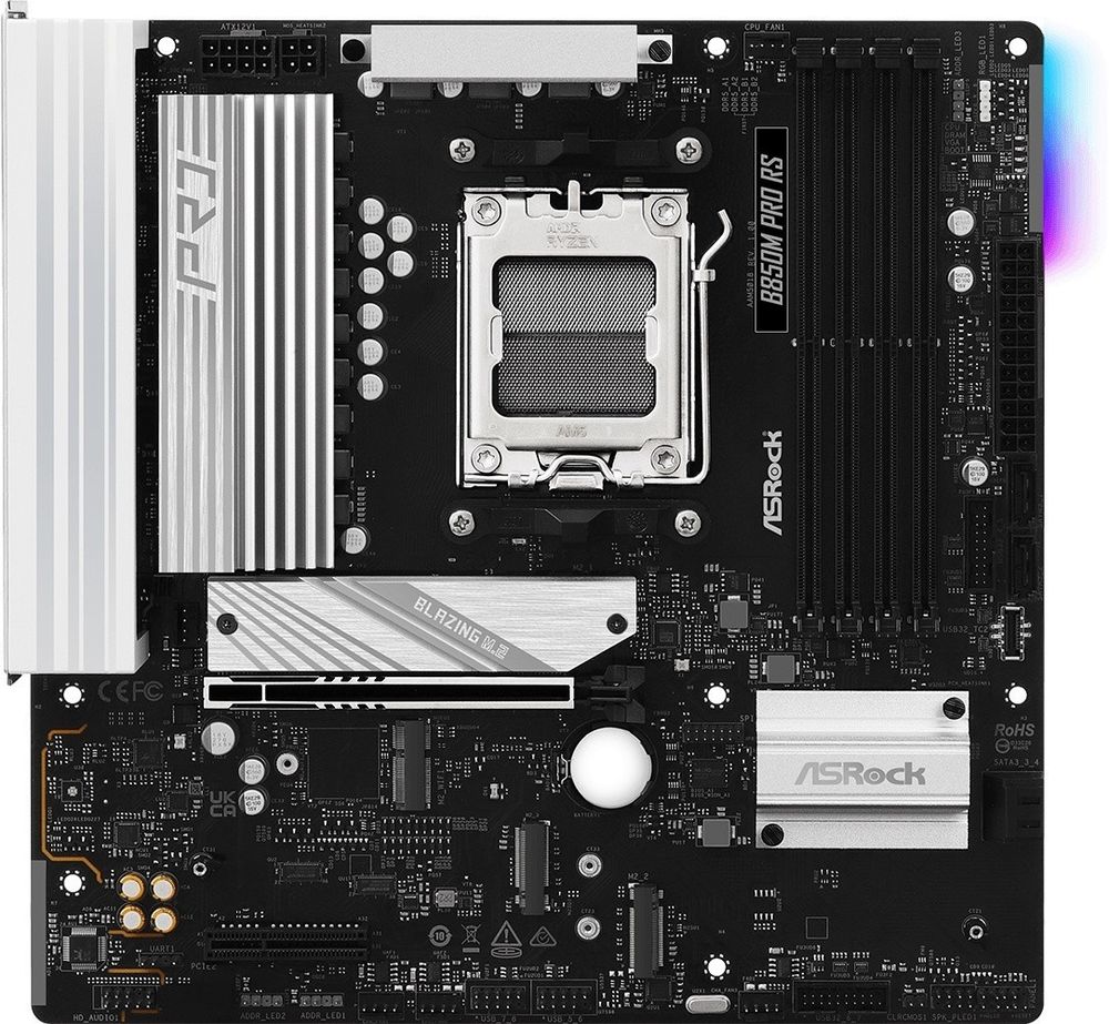 Материнская плата ASRock B850M PRO RS Материнская плата ASRock B850M PRO RS