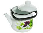 Чайник 2,5л эмалированный Базилик