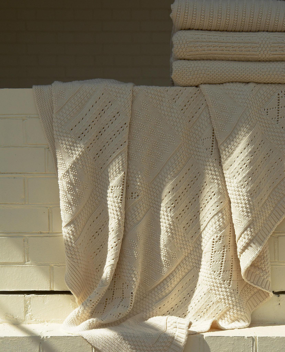 Элитный плед -покрывало Imperio 7 экрю от Luxberry