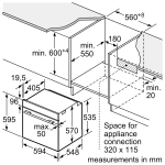 Духовой шкаф Bosch HBG517EW0R