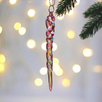 Подвеска «Морозная сосулька» 13 см, Розовый