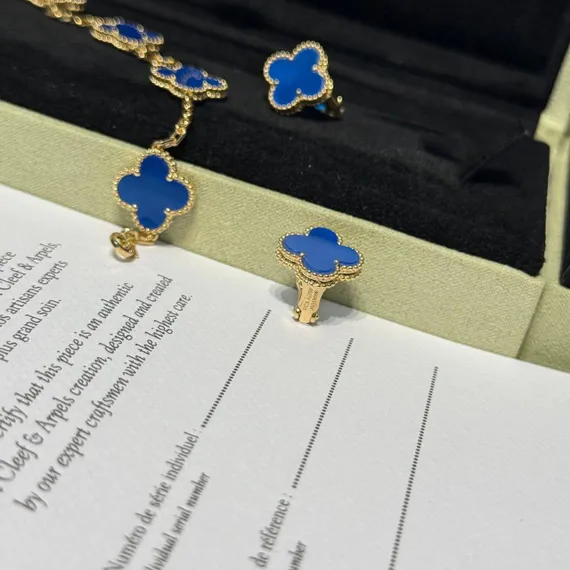 Серьги VAN CLEEF &amp; ARPELS Vintage Alhambra