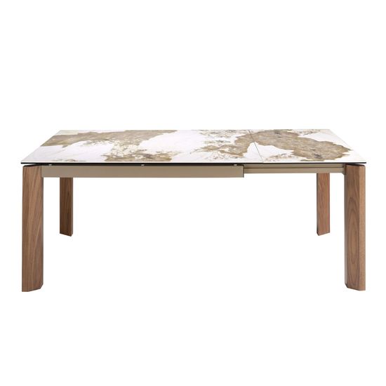 Раздвижной обеденный стол 1118/MC1863DT из мраморной керамики Испания 