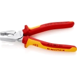 Плоскогубцы комбинированные особой мощности хромированные 200 мм Knipex 02 06 200