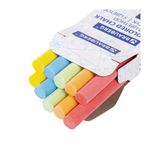 Мел цветной 10шт/уп мягкий круглый Brauberg