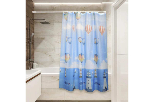 Шторы в ванну ассорти PEVA ШтораPeva