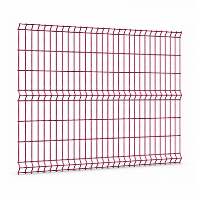 Ограждение из свар. сетки (50*200) д4оц3D 1730*2500 РАЛ 3005