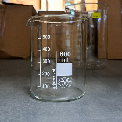 Стакан лаборат. низкий 600мл с дел.,Чехия,,cat.N155 (417010600), 1шт.