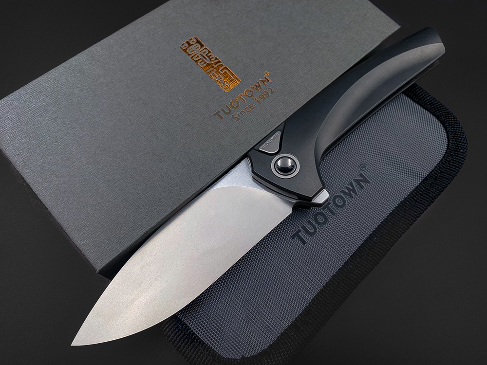 Складной нож Abel Tmax black