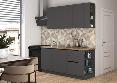 Кухня Гледис 1,7 метра (с профилем Gola)