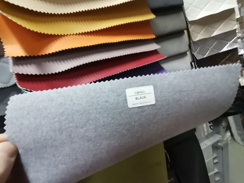 Искусственная кожа Swing black (Свинг блек)