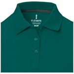 Calgary женская футболка-поло с коротким рукавом