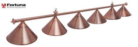 Светильник Fortuna Marseille Red Bronze 6 плафонов