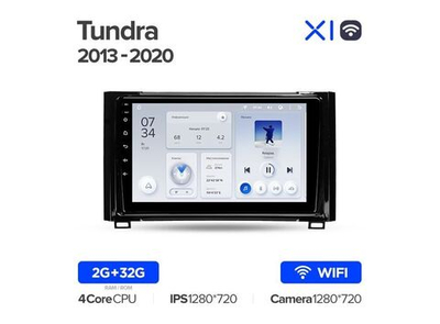 Магнитола Teyes X1 2-32 Wi-Fi Toyota Tundra XK50 2013 — 2020 9.0"