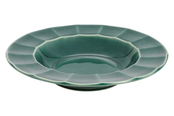 Тарелка суповая 0.4л 25см Matceramica Paris бирюзовая