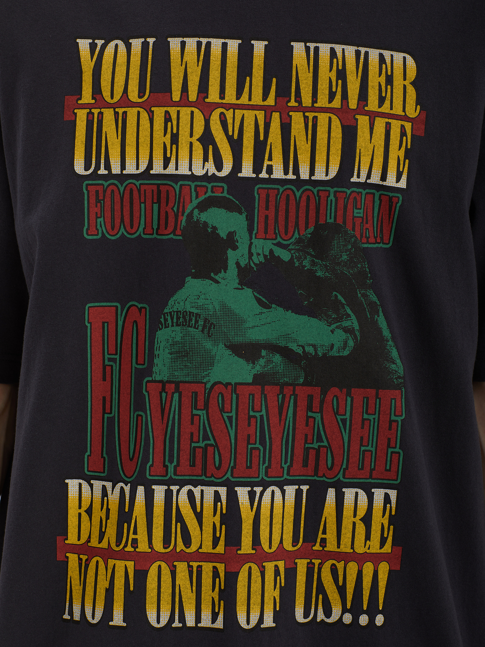 Мужская Футболка Y.e.s Hooligan