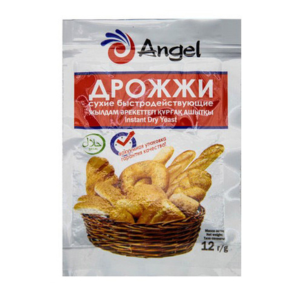 Дрожжи сухие быстродействующие "ANGEL", 12 г