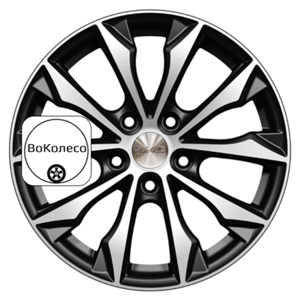 6x16/5x114,3 ET43 D67,1 Нагоя (КЛ312) Алмаз СКАД