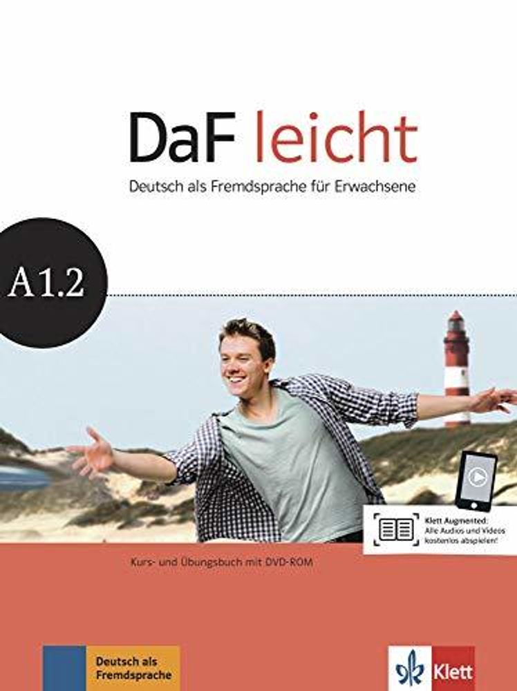 DaF leicht  A1.2 Kurs-/Ubgsb.  +DVD-ROM