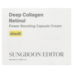 Sungboon Editor, Deep Collagen Retinol, крем с капсулами для повышения упругости кожи, 50 мл (1,69 жидк. унции)