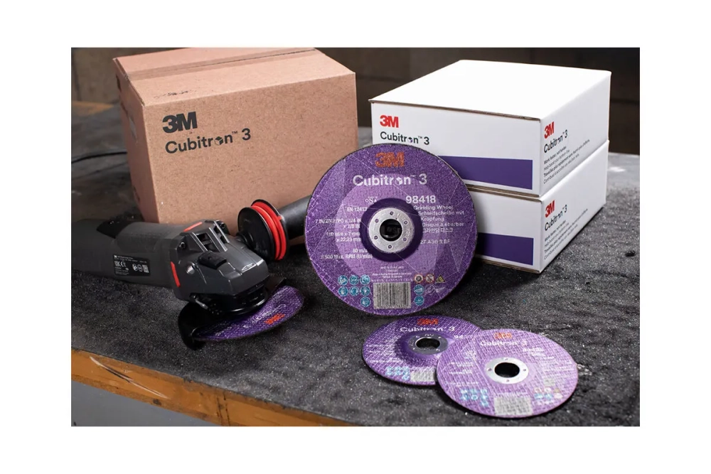 Диск шлифовальный 3M Cubitron 3 со сниженным центром, 36+, T27, 125 x 7 x 22,23 мм (98647)