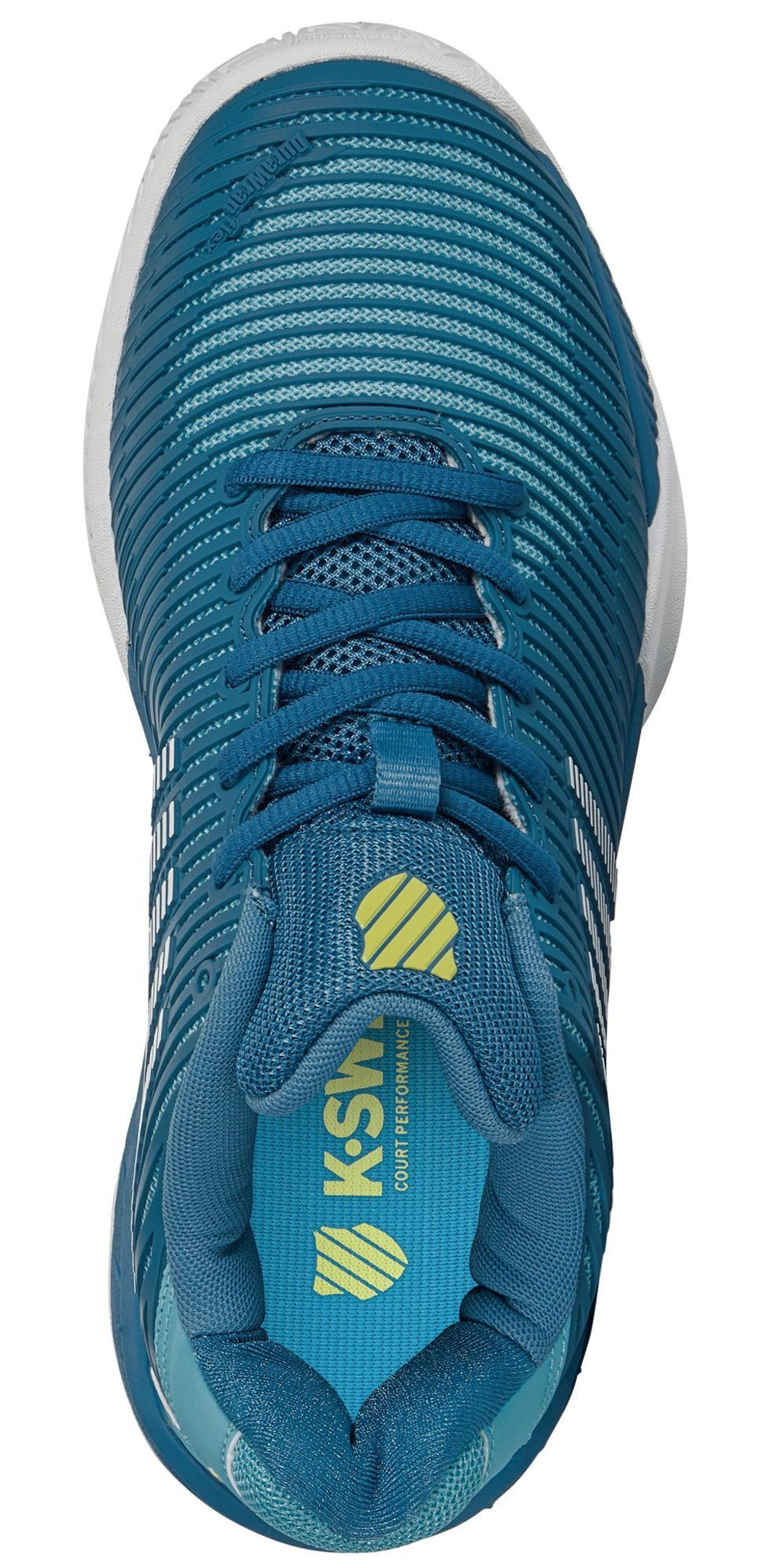 Детские теннисные кроссовки K-Swiss Hypercourt Express 2 Junior - celestial/scuba blue/brilliant white