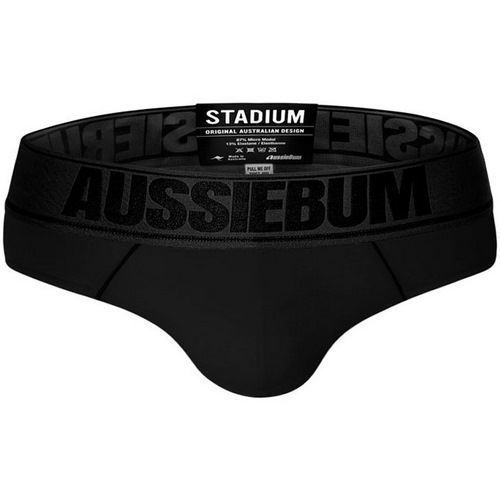 Мужские трусы брифы темно-серые Aussiebum
