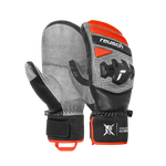 REUSCH 25/26 варежки горнолыжные 6511422_7588 REUSCH Worldcup Warrior Team Mitten Bl/Sil/Fl Red