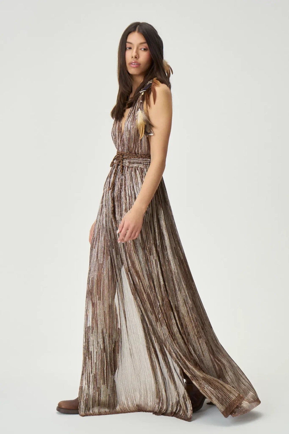 Платье-трансформер Миконос бронзовое