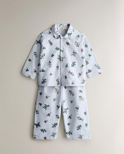 ZARA HOME ДЕТСКАЯ ПИЖАМА МИККИ И МИННИ ©DISNEY, СИНИЙ