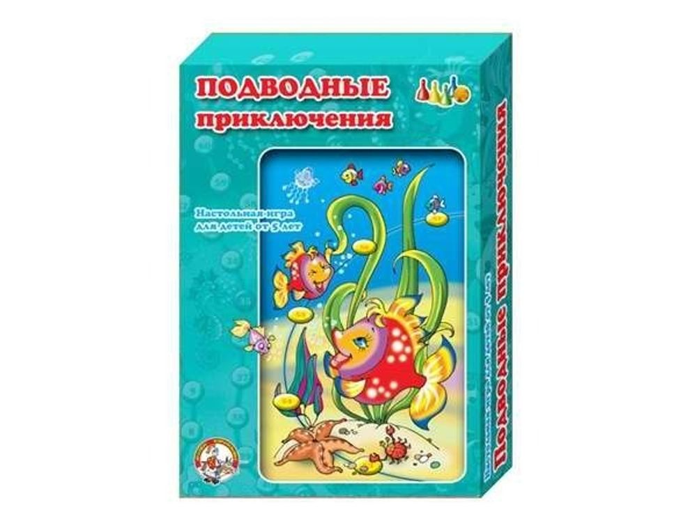 Купить Игра настольная. Ходилка. Подводные приключения