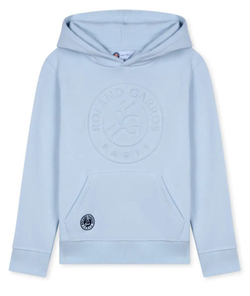 Детская теннисная толстовка Roland Garros Kids Sporty Chic Tim Hoodie - blue